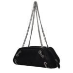 Stella McCartney Black Leather Shoulder Bag - Image 2