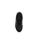 Givenchy Black Calf Leather Bos Taurus Low Top Sneakers - Image 4