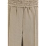 Brunello Cucinelli Beige Viscose Casual Pants - Image 3