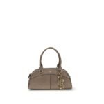 Chloé Gray Calf Leather Bos Taurus Handbag