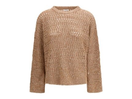 Brunello Cucinelli Brown Silk Sweatshirt