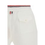 Thom Browne White Cotton Bermuda Shorts - Image 3
