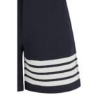 Thom Browne Blue Viscose Bermuda Shorts - Image 3