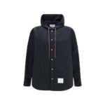 Thom Browne Black Polyamide Sweatshirt