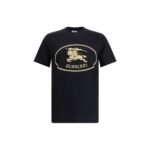 Burberry Black Cotton T-Shirt