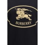 Burberry Black Cotton T-Shirt - Image 3