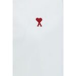 Ami Paris White Cotton Dress Shirt - Image 3