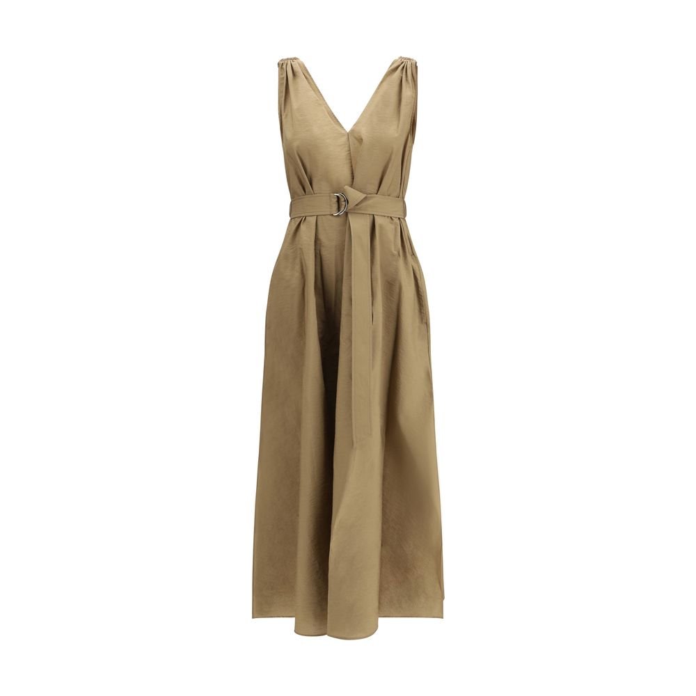 10371027.jpeg Brunello Cucinelli Beige Polyamide Casual Dress - Image 1