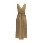 Brunello Cucinelli Beige Polyamide Casual Dress - Image 2