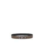 Ferragamo Brown Calf Leather Bos Taurus Regular Belt - Image 2