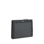 Clutch Ferragamo Negru din Piele - imagine 2