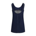 Ami Paris Blue Cotton Casual Dress - Image 2