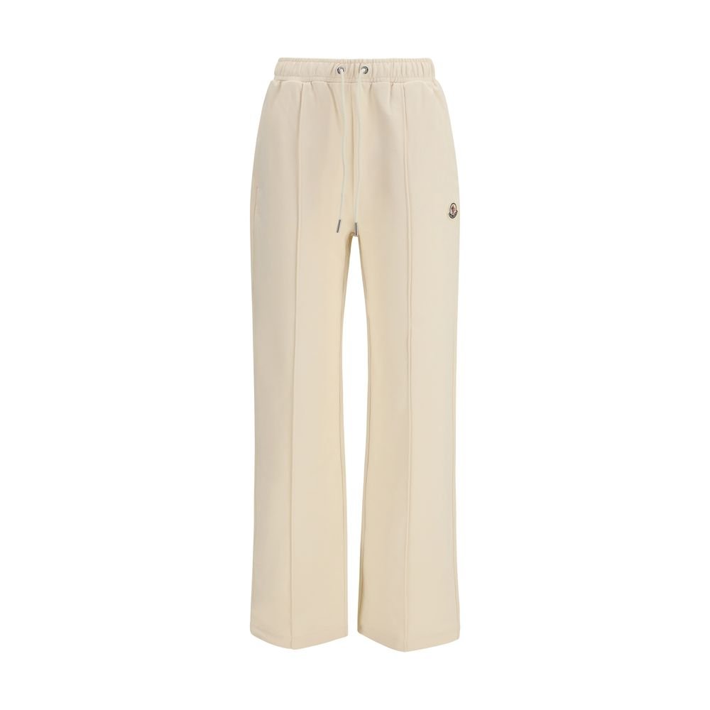 10372987.jpeg Moncler Beige Cotton Athletic Pants - Image 1