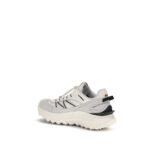 Moncler Gray Polyamide Athletic Sneakers - Image 3