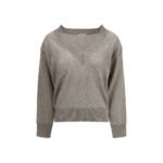 Brunello Cucinelli Brown Linen Sweatshirt