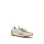 Maison Margiela Beige Goatskin Athletic Sneakers - Image 2
