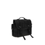 Maison Margiela Black Calf Leather Bos Taurus Shoulder Bag - Image 2