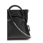 Maison Margiela Black Goatskin Handbag - Image 4