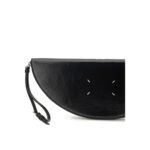 Maison Margiela Black Calf Leather Bos Taurus Clutch Bag - Image 4