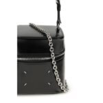 Maison Margiela Black Calf Leather Bos Taurus Backet Bag - Image 4