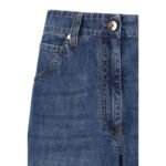 Brunello Cucinelli Blue Cotton Jeans Denim - Image 3