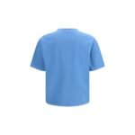 Prada Blue Cotton T-Shirt - Image 2