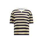 Prada Bicolor Cotton T-Shirt