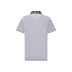 Burberry White Cotton Polo Shirt - Image 2