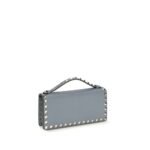 Valentino Garavani Blue Calf Leather Bos Taurus Wallet - Image 2