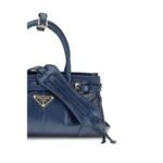 Geantă Prada Albastră din Piele - imagine 4