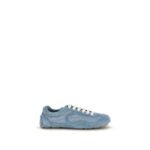 Sneakers Prada Albastri din Suede