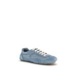 Sneakers Prada Albastri din Suede - imagine 2