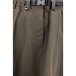 Prada Bicolor Recycled Polyester Midi Skirt - Image 3