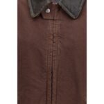 Prada Brown Cotton Coat - Image 3