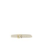 Curea Saint Laurent Alb din Piele - imagine 2