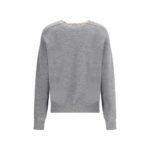 Burberry Gray Cotton Sweatshirt - Image 2