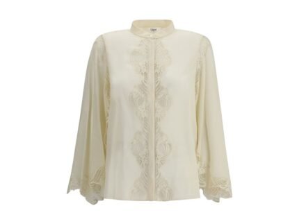 Chloé Beige Silk Blouse