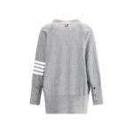 Thom Browne Gray Cotton Cardigan - Image 2