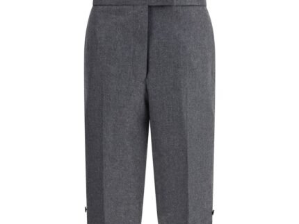 Thom Browne Gray Wool Bermuda Shorts