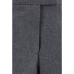 Thom Browne Gray Wool Bermuda Shorts - Image 3