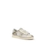 Golden Goose Gold Calf Leather Bos Taurus Low Top Sneakers - Image 2