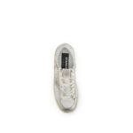 Golden Goose Gold Calf Leather Bos Taurus Low Top Sneakers - Image 4
