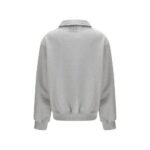 Miu Miu Gray Cotton Sweatshirt - Image 2