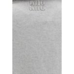 Miu Miu Gray Cotton Sweatshirt - Image 4