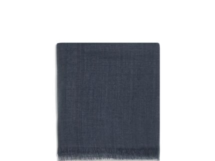 Eșarfă Brunello Cucinelli Albastră din Cașmir