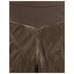 Rick Owens Brown Viscose Casual Pants - Image 3