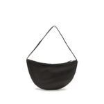 The Row Black Calf Leather Bos Taurus Shoulder Bag