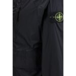 Stone Island Blue Polyamide Shell Jacket - Image 3