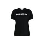 Burberry Black Cotton T-Shirt
