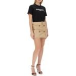 Burberry Black Cotton T-Shirt - Image 2